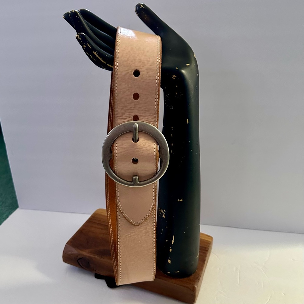 Linea Pelle Belt with Silver metal Buckle